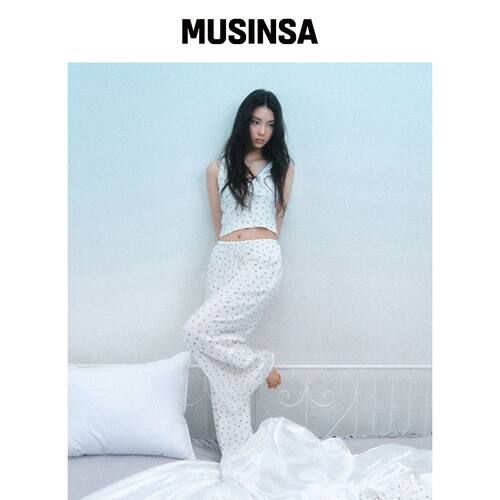 LETEDE PAULINE 046B 布鲁艾特长款睡裤 MUSINSA韩国官网直邮进口
