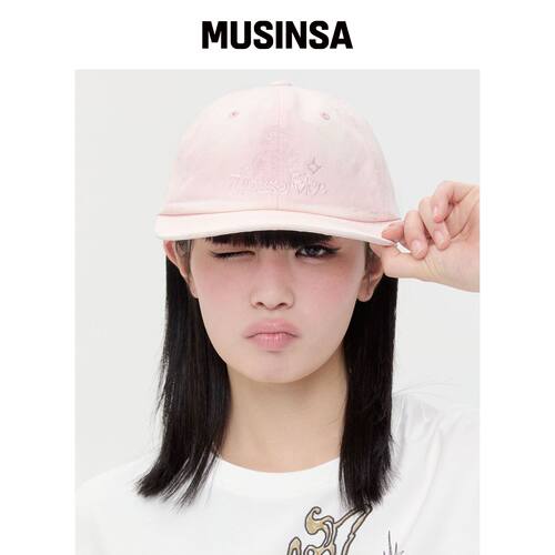 TYPESERVICE 喷雾破损帽子 [粉色] MUSINSA韩国官网直邮进口