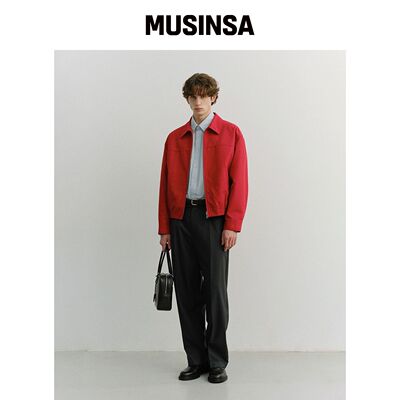 DUNST FOR MEN COLLARED BLOUSON JACKET_UNISEX韩国官网直邮进口