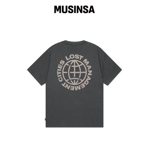 LMC OG COMBO TEE 炭灰色 MUSINSA韩国官网直邮进口