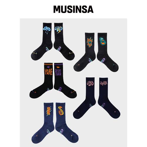 ODDSOCKS [5PACK] COOLMAX 运动器材圆领颈部袜 韩国官网直邮进口
