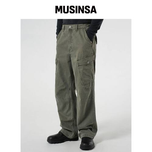 BRANDED UNIFORM工装裤 [卡其色] MUSINSA韩国直邮官方正品