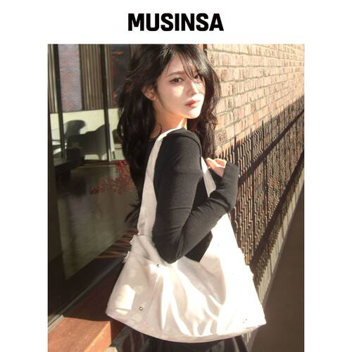 SQUARELINE MAREN 中款_点缀象牙色 MUSINSA韩国官网直邮进口