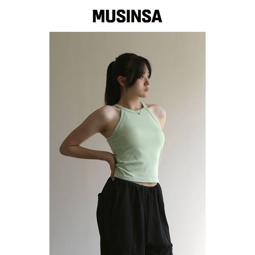 PRANAMOOLA BRIZE HALTER TOP - 5 KOLOR韩国官网直邮进口MUSINSA