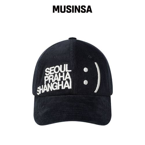 THEMUSEUMVISITOR TMV X DEINET 笑脸标志棒球帽韩国官网直邮进口