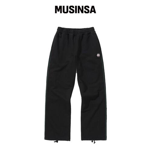 AFTERMATH STRING SWEAT PANTS（黑色） MUSINSA韩国官网直邮进口