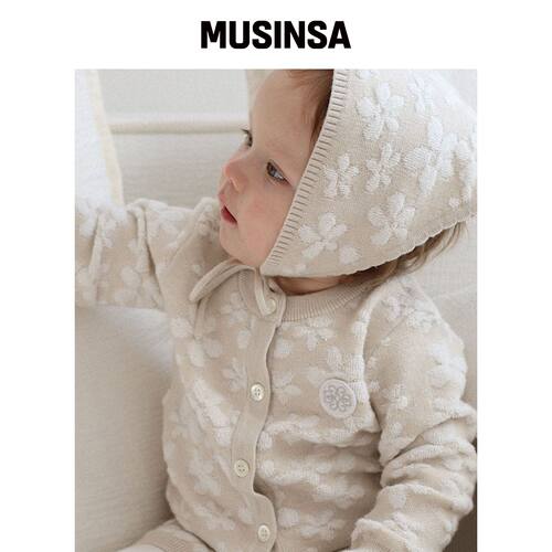 THE LOHA [BABY] BLAHSOME 3件套燕麦色 MUSINSA韩国直邮官方正品