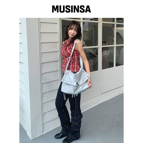 RAIMENT Haze Bag_银色 MUSINSA韩国官网直邮进口