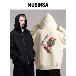 OHP OHPxGOODD4 相对论 no.2 连帽拉链衫韩国官网直邮进口MUSINSA