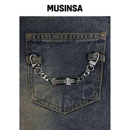 COOLSIS CS CHAIN BOOTY RING-SILVER韩国官网直邮进口MUSINSA