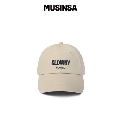 GLOWNY G CAP（象牙色） MUSINSA韩国官网直邮进口