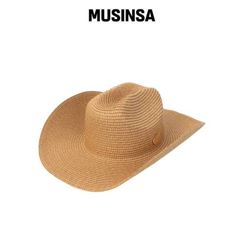 UNIVERSAL CHEMISTRY Cowboy Beige 夏季宽檐帽 韩国官网直邮进口