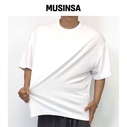 PACIENCIA MOOZ 背带裤网眼短袖 MUSINSA韩国官网直邮进口