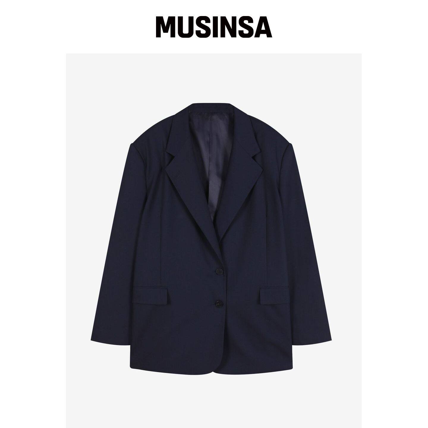 MERGO 马丁背带裤单排女性blazer [婴儿] MUSINS韩国官网直邮进口