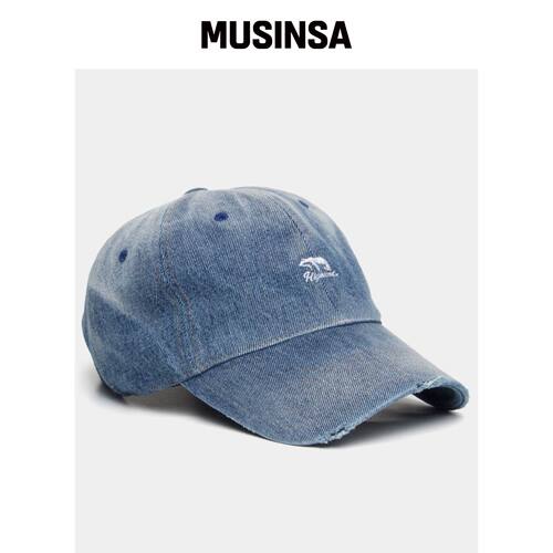PLATEAU 水洗棒球帽 POLAR DENIM CAP BLUE韩国官网直邮进口