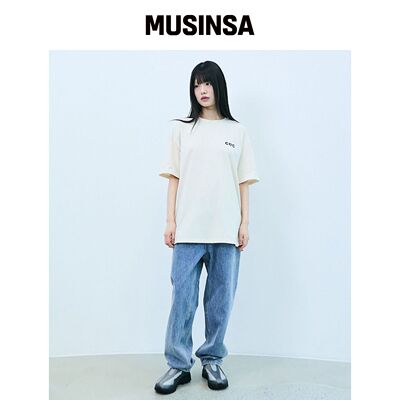 CHANCECHANCE MINI CEC T-SHIRT(象牙色) MUSINS韩国官网直邮进口