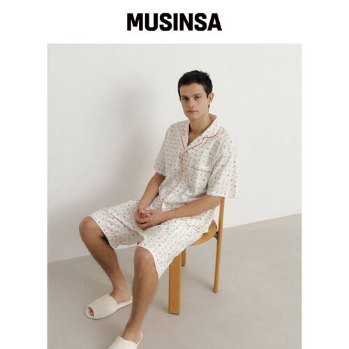 JO'S LOUNGE (m) 野餐短款睡衣套装 MUSINSA韩国直邮官方正品