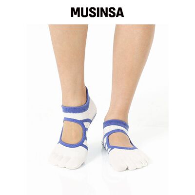 THUMBTOE 蓝紫色普拉提防滑袜 MUSINSA韩国官网直邮进口