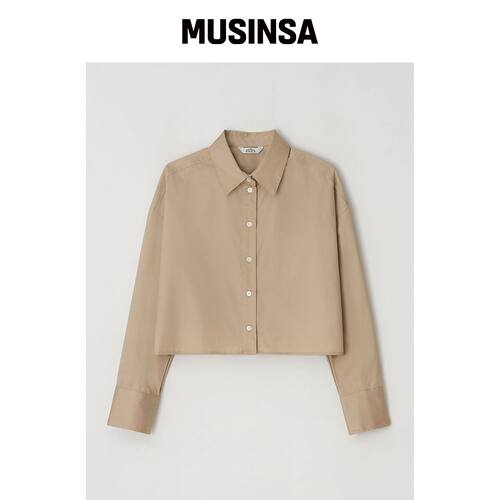 RMRN R CLASSIC CROP SHIRT MUSINSA韩国官网直邮进口