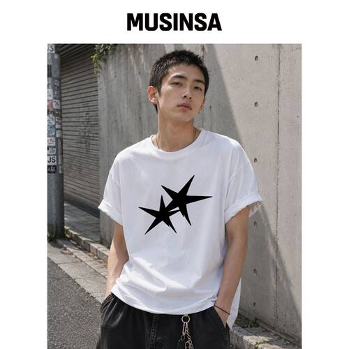 GRAVER ORDINARY [ODNR UNISEX]Twins Star 短袖韩国官网直邮进口
