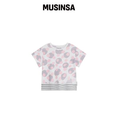 THEMUSEUMVISITOR W PAINTED MULTI DOT T恤 (PI韩国官网直邮进口