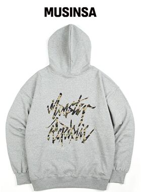 MONSTER REPUBLIC MOVV LOGO 泥膜 CAMO 连帽卫韩国官网直邮进口
