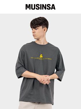 ELLENASSY EA马甲 7分T恤韩国官网直邮进口MUSINSA