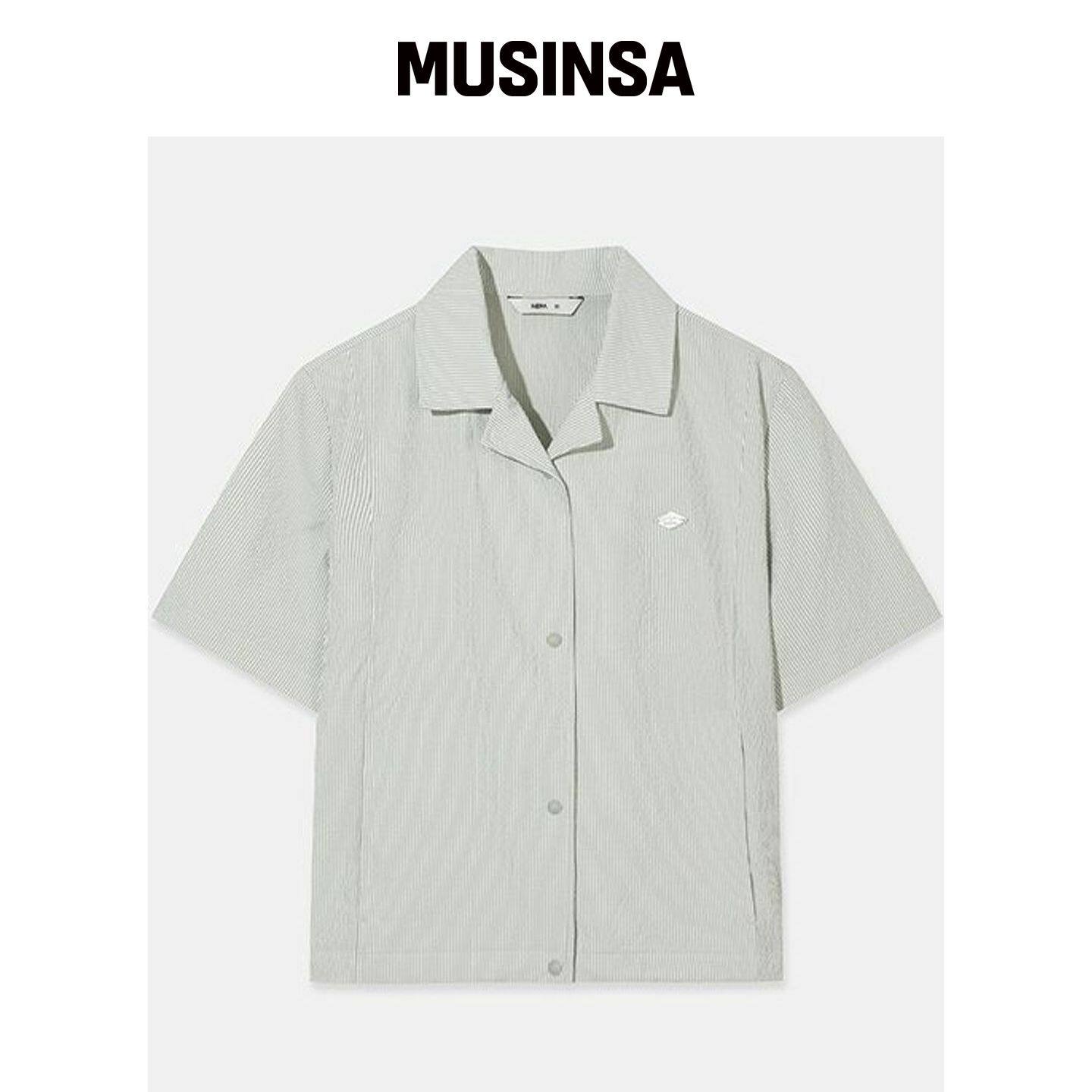 NEPA 7M41563 女士雪纺短袖衬衫 MUSINSA韩国官网直邮进口