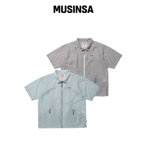 AECA 可收纳半袖衬衫 (2色) MUSINSA韩国直邮官方正品