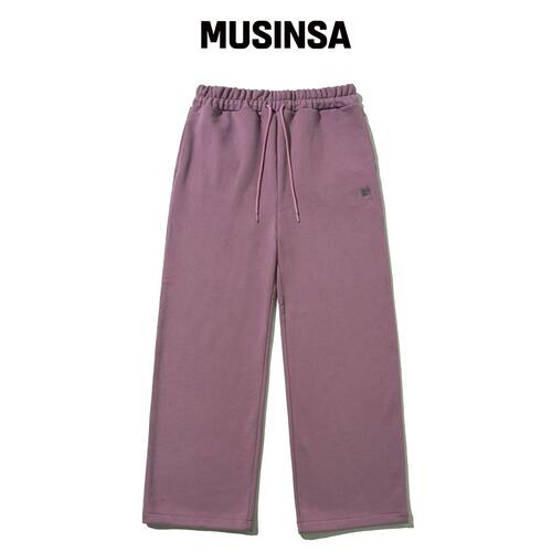 BROWNBREATH BB TAG 宽松卫裤 - 紫色 MUSINSA韩国直邮官方正品