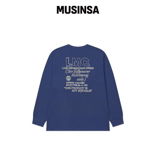 LMC FN DOODLE 长袖T恤 紫蓝色韩国官网直邮进口MUSINSA