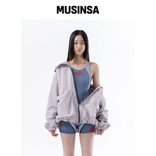 DUCKDIVE LINE 色调图形三分身体suit MUSINSA韩国官网直邮进口