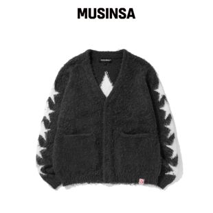 EXTRAORDINARY 星光开衫 深灰色 MUSINSA韩国直邮官方正品