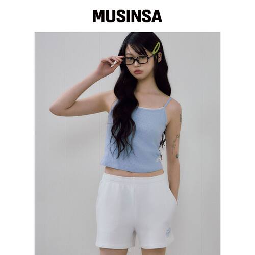 CORALIQUE SOPH. 精华短裤象牙白 MUSINSA韩国官网直邮进口