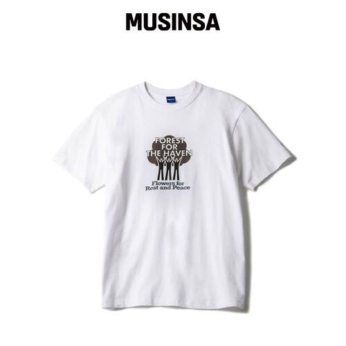 STAFFONLY TREE TEE（白色）韩国官网直邮进口MUSINSA