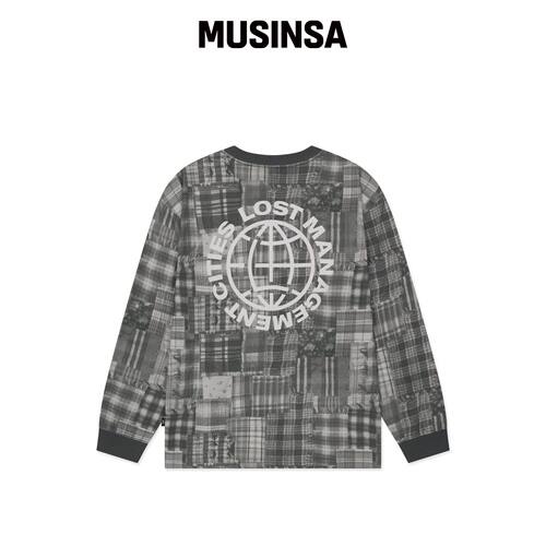 LMC OG COMBO 长袖T恤 check MUSINSA韩国官网直邮进口