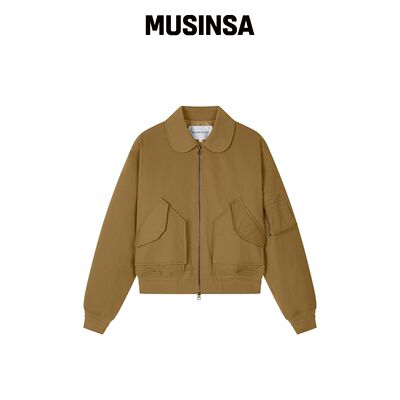ROLLINGSTUDIOS PADDED CROPPED BOMBER JACKET 韩国官网直邮进口