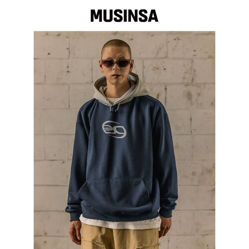 BURNING CAPONE BC LOGO STRING HOODIE 婴儿韩国官网直邮进口