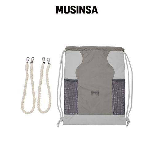FLAREUP Wave Handmade Gym Sack - Gray (FL-72韩国官网直邮进口