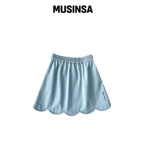 ROANJANE 光滑牛仔裙 MUSINSA韩国直邮官方正品