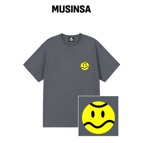 TRIPSHION TENNIS BALL LOGO T恤 - 泥膜韩国官网直邮进口MUSINSA