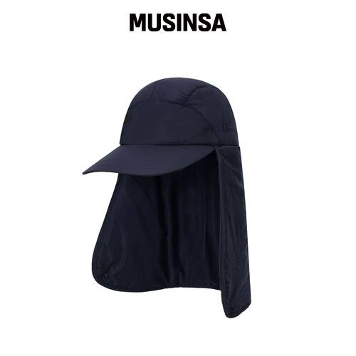 VARZAR VA SQUARE 风衣帽子 海军蓝 MUSINSA韩国直邮官方正品