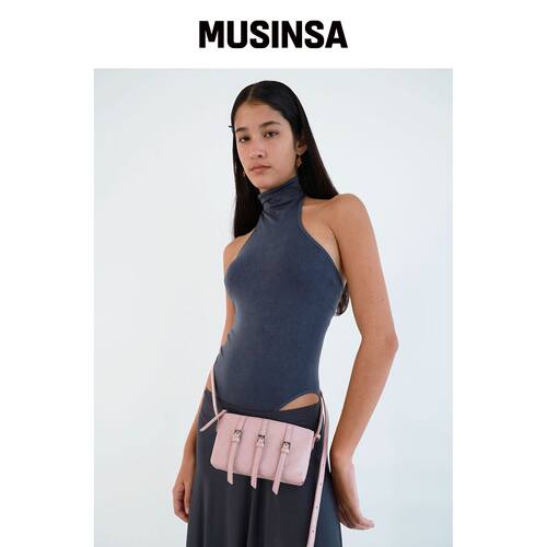 COLOCYNTH 婴儿拉斯佩尔方形包雾玫瑰色 MUSINSA韩国官网直邮进口