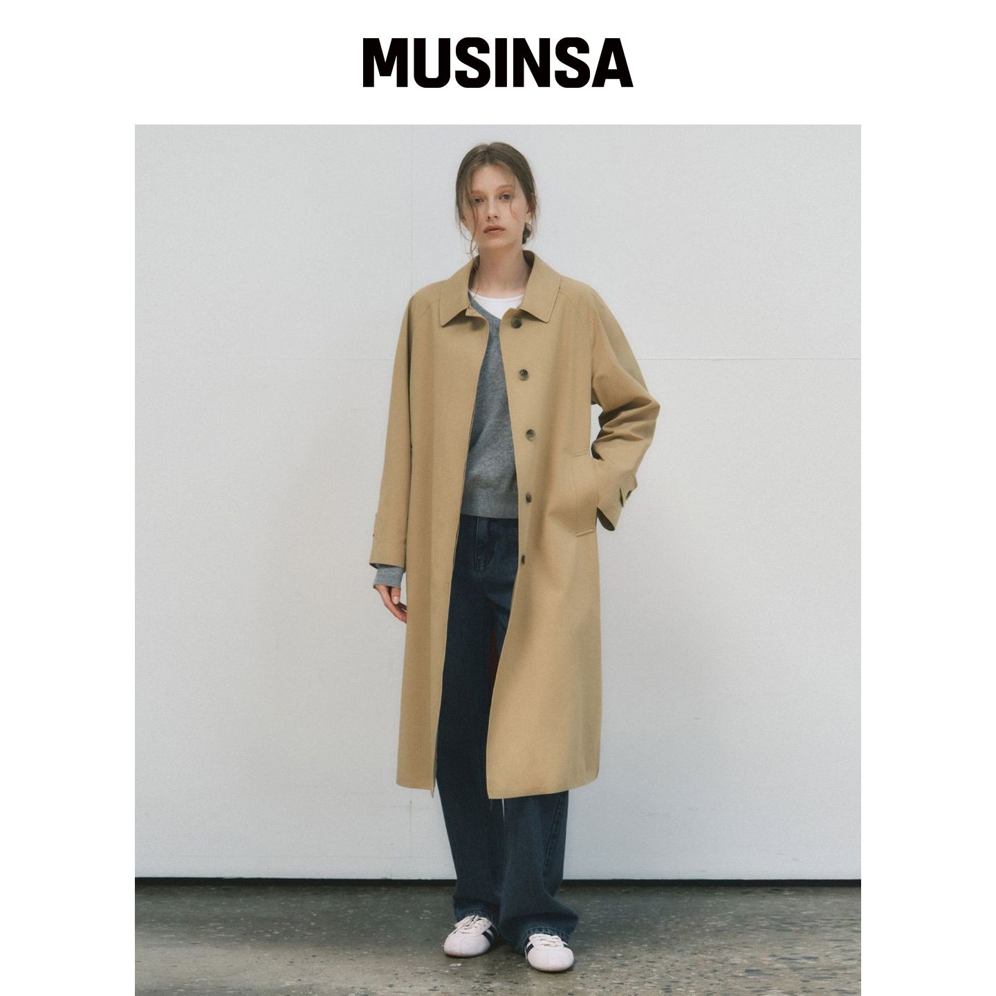 WEDNESDAYOASISFORWOMEN 秋风衣休闲外套MUSINSA韩国官网直邮进口