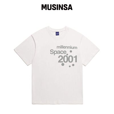 STAFFONLY MILLENNIUM SPACE TEE (白色) MUSINS韩国官网直邮进口