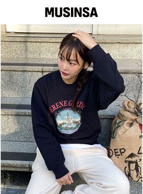 CPGN STUDIO 塞伦花园卫衣 深蓝色韩国官网直邮进口MUSINSA