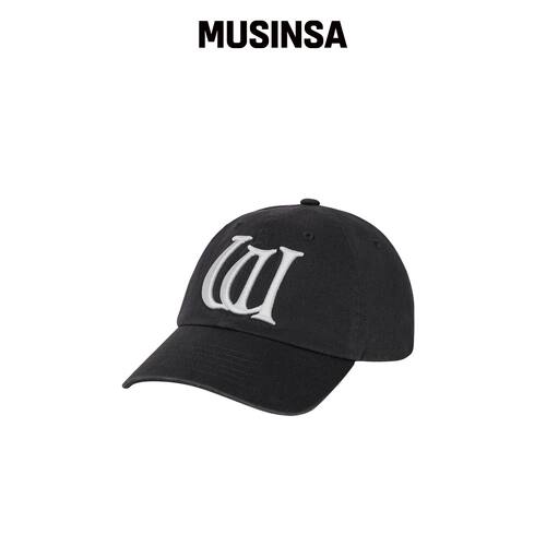 WELLBEING EXPRESS W Basic Cotton Cap Charcoa韩国官网直邮进口
