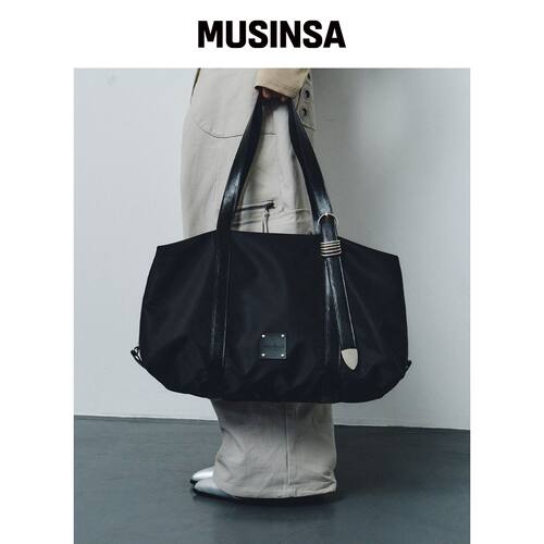 SQUARELINE KAIA 尼龙黑色 MUSINSA韩国直邮官方正品
