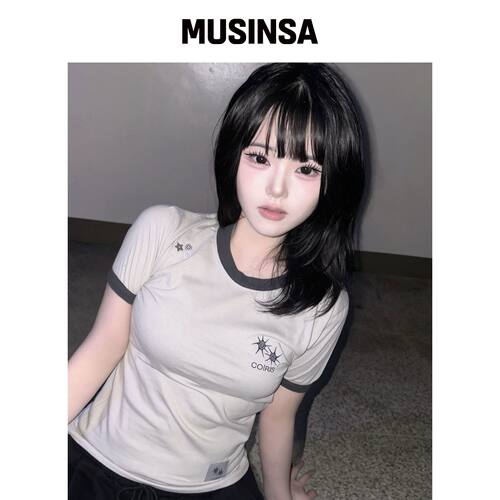 COIRIS MORENT BURTON 按扣短袖T恤 (2 KOLOR) M韩国官网直邮进口