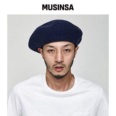 MILLIONAIRE HATS 超大号贝雷帽（藏青色） MUSI韩国官网直邮进口